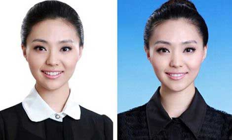 手机自助证件照拍摄